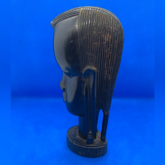 Genuine Besmo Product HAND CARVED IN KENYA Wooden Sculpture Ebony? - Picture 2 of 6